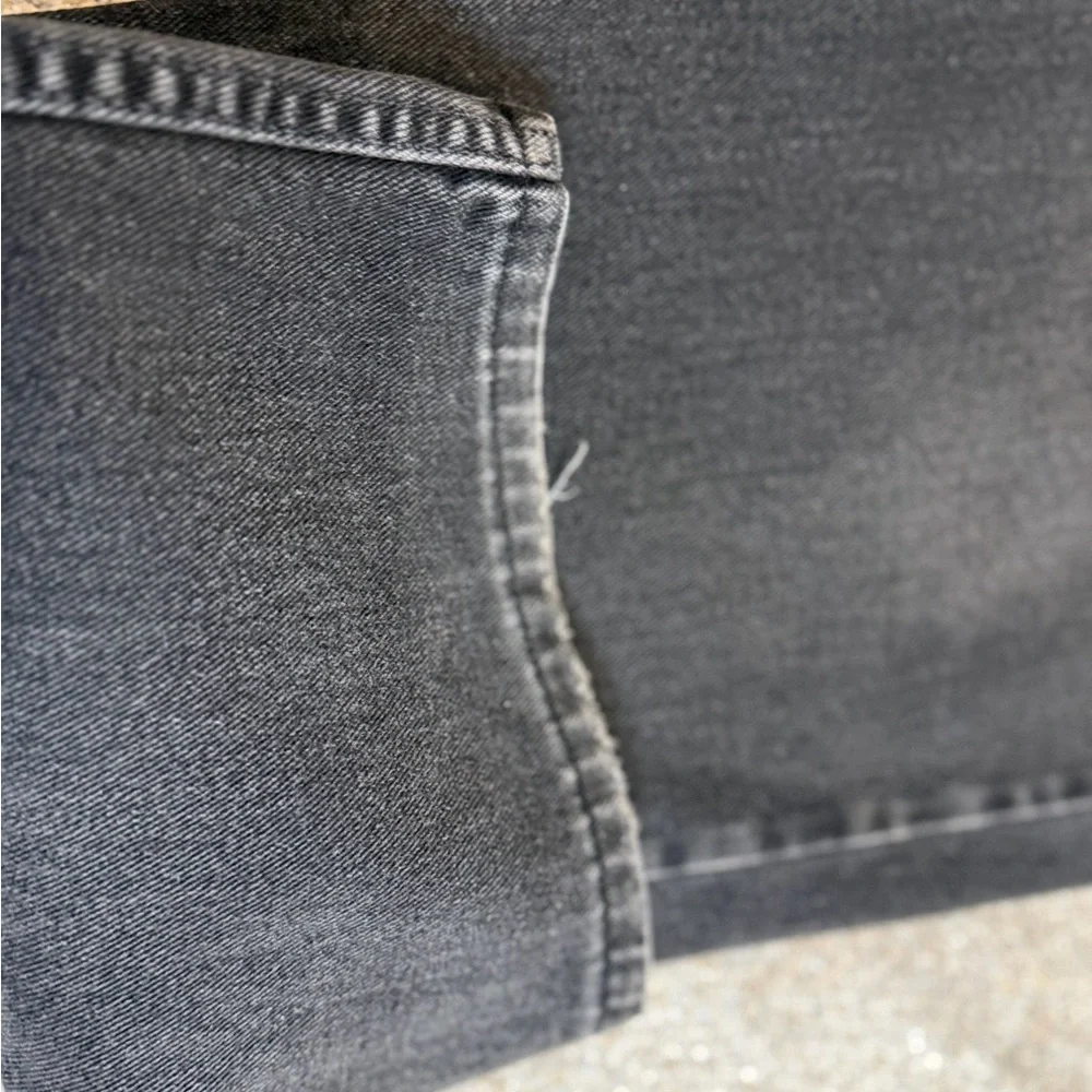 Levi’s 516 Slim Fit Straight Leg Jeans – Black / Charcoal – Made in Canada-38/30 - Picture 9 of 9